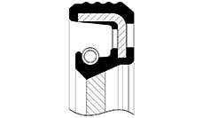 ARKA KRANK KECESI RENAULT CLIO II 98 KANGOO 01 TWINGO 1.2 70x86x7 7700874223-7701473493-20025741