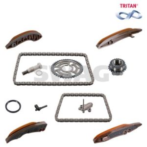 EKSANTRIK ZINCIR SETI ALT UST BMW B47 N47 F10 F20 F30 G30 F40 F44 F45 F46 F32 F33 F34 F36 F48 F39 F25 F26 FEBI 174020 11318570649S5-11318570649S5