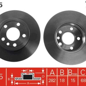 ÖN FREN AYNASI VW TRANSPORTER T4 1.8-1.9D-TD-TDI-2.0-2.4D-2.5TDI 90-97 15 JANT