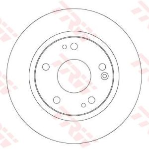 ARKA FREN DİSKİ DOLU TİP HONDA CIVIC 1.6L R16B2 SEDAN FC5 kasa 16- / CIVIC 1.5L L15B7 FK7 kasa 17- 260 çap x 5 bijon - Takım disk fiyatıdır