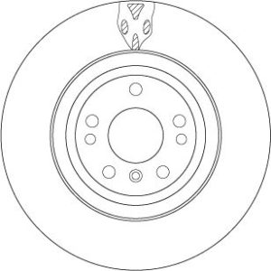 FREN DISKI ON 4-matic MERCEDES W166 C292 W251