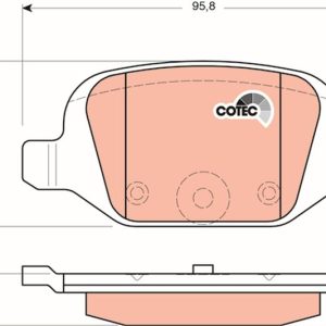 DİSK BALATA ARKA 500-PANDA-PUNTO