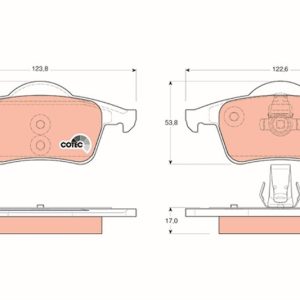 ARKA BALATA VOLVO S60 2000-2010 S80 1998-2006 V70 97-07 XC70 97-07 S70 97-00