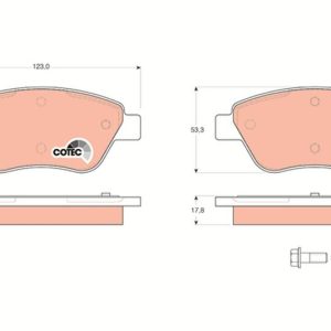 ÖN BALATA ALBEA-PALIO-STILO-SIENA DOBLO 1.3 1.9 IDEA CORSA 1.3 07 fişsiz