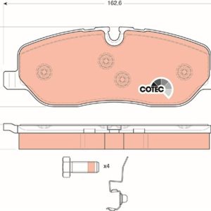 FREN BALATASI ON LAND ROVER DISCOVERY 3-4 L319 RANGE ROVER VOGUE L322
