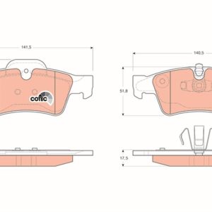 FREN BALATASI ARKA MERCEDES W164 X164 W251 W463