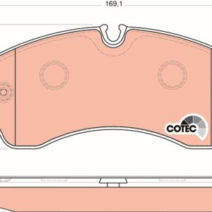 FREN BALATASI ON MERCEDES SPRINTER B906 B907 B910 . VW CRAFTER 30-35-50