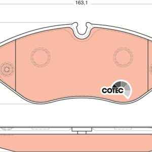 FREN BALATASI ON MERCEDES W639 W447 B906 . VW CRAFTER 30-35-50