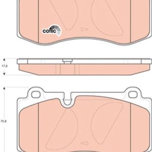 FREN BALATASI ON MERCEDES W211 W221 C216 R230