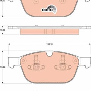 ÖN BALATA VOLVO XC60 D3 2008-2017 D4 12-17 D5 08-15 T5 2010-1207 T6 2008-2017 156