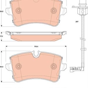 ARKA BALATA AUDI A8 4H 3.0 TFSI quattro-4.2 FSI quattro-3.0 TDI quattro-4.2 TDI quattro 09