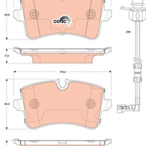 ARKA BALATA AUDI A8 2.0-3.0-4.0 TFSİ-TDİ 10