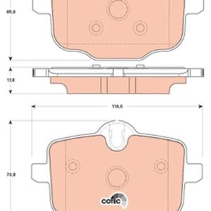FREN BALATASI ARKA BMW G20 G80 G28 G22 G82 F10 F11 F12 F13 F06 G32 G01 F97 G08 G02 F98