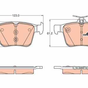 ARKA BALATA VW GOLF VII 2014 TOURAN T-ROC 2018 AUDI A3 2014 2020 Q2 2016 TT 2018 8V0698451-5Q0698451C-3Q0698451F