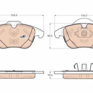 FREN BALATASI ON RANGE ROVER EVOQUE L538 FORD S-MAX MONDEO GALAXY 2 VOLVO S60 2 S80 2 V60 V70
