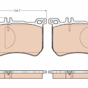 FREN BALATASI ON MERCEDES W222 R231
