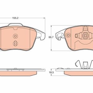 ÖN FREN BALATASI CORSA F e 19 MOKKA e 20 208 19 2008 19 C4 20 DS3 18