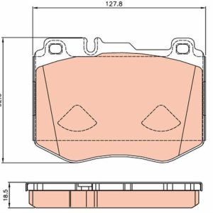 FREN BALATASI ON MERCEDES W205 S205 C205 A205 W213 S213 C238 A238
