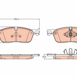 FREN BALATASI ON LAND ROVER RANGE ROVER VELAR L560 . JAGUAR F-PACE X761 XE X760 XF II X260 XF X260
