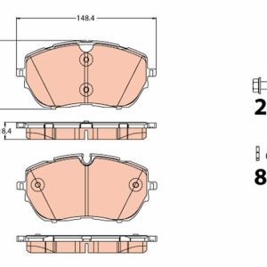 ÖN FREN BALATASI 330 mm ASTRA L 21 GRANDLAND 17 C5 AIRCROSS 18 308 14 3008 19 508 18 DS4 21 DS7 19 DS9 20