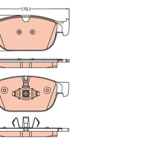 ÖN BALATA VOLVO S90 2016 XC90 II 2014 V60 2016 XC60 2017 XC40 2017