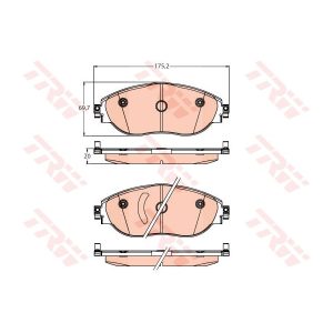 ÖN FREN BALATA ARTEON-PASSAT-TIGUAN 2014
