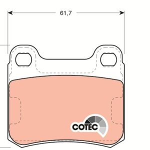 FREN BALATASI ARKA MERCEDES W201 83 93