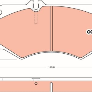 FREN BALATASI ON MERCEDES G-CLASS W460 W461 W463