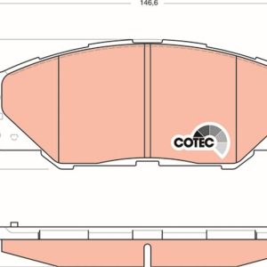 ÖN BALATA AURIS 1.4 D-1.4-1.8 1.6 VVTI-2.0 D-2.2 D 07 12 RAV4 III 2.0 VVTİ 06 12 2.2D-4D 06