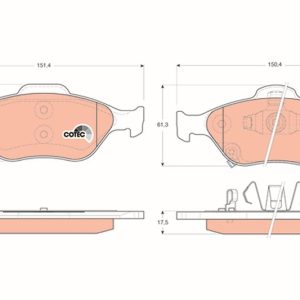 ÖN BALATA YARIS 1.0VVTİ 1.3VVTİ 1.4D4D 06 09 11