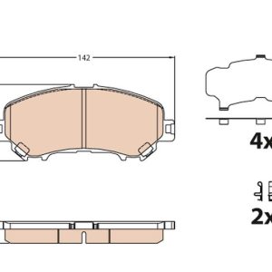 ÖN BALATA RENAULT KADJAR 15 NISSAN XTRAIL14 NISSAN QASHQAI 1.2 DIG-T NISSAN QASHQAI II SUV J11. J11 1.2 DIG-T