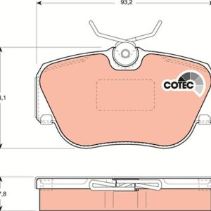 FREN BALATASI ON MERCEDES W201 83 93