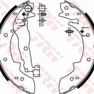 ARKA PABUÇ BALATA R21-CNCRD-P305-P405 228x42