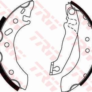 ARKA PABUÇ BALATA ESCORT V/VI 1.3 1.4 1.8D ABS SIZ 92-95 180x30