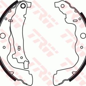 ARKA PABUÇ BALATA KANGOO 08 EXPRESS 21 ZOE 14 CLIO IV 12 CAPTUR I 13 SYMBOL III 13 LOGAN II 12 DUSTER 10 DOKKER 12 SANDERO II 12 230x43