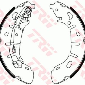 ARKA PABUÇ BALATA DOBLO 1.4-1.3D-1.6D-2.0D 10 254x55