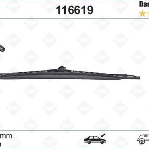 SİLECEK SWF 60cm x1 SPOİLERLİ VECTRA C -BMW X5 406 VOLVO S60 S80 MEGAN II VANEO 61618403033-76620S5SG01-76620S6DG01