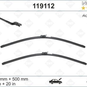 SILECEK SUPURGESI VOLVO S60 III 20 V40 II 20 600 500 mm ISITMA ÖZELLİKLİ