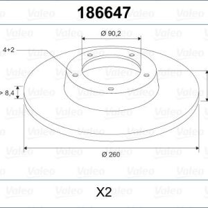 ARKA FREN AYNASI VOLVO S40 1.6 1.8 1.9D 2.0 V40 95-04 CARISMA 00-06 PRATON 01-07 260-4DL MB699288-MB699289-30872940