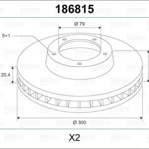 FREN DISKI ON BMW E46 99 04 34116864058