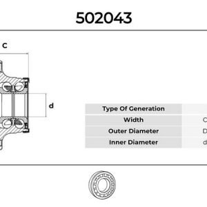 ARKA TEKERLEK PORYASI AUDI A3 1.6 2003.06 2007.09