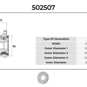 ON TEKERLEK PORYASI VW Caddy 1.9 2004-02-2010-08