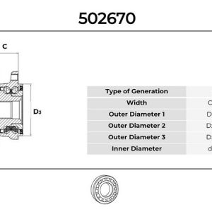 ÖN TEKER PORYASI VOLVO C30-S40 II 06-12 V50 04-10 ABS Lİ 5 BİJON