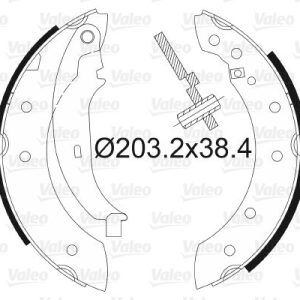 ARKA PABUÇ BALATA P106-P206-P306-SAXO-CLIO II-SYMBOL-THALIA-LGN-TWNG-LOGAN 04 SANDERO 08 7701206962