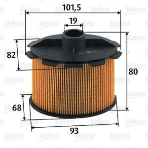 YAKIT FİLTRESİ PARTNER-P206-P306 BERLIN-JUMPY- XSARA-SCUDO-COROLLA 00-02 1.9D 98 DW8