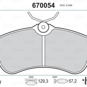 ÖN BALATA ALMERA II N16 1.5 1.8 2.0Dİ 00 1.5DCİ 03 PRIMERA P10 1.6 2.0GT 90-96 P11 1.6