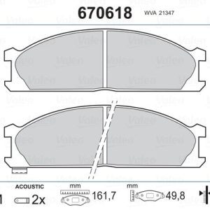 DİSK FREN BALATASI ÖN NAVARA 1990 NP300 2008 PATHFINDER 1986-2004-PICK UP 1985 TERRANO I 1986-199 410603S590-D10602S790-41060V7090