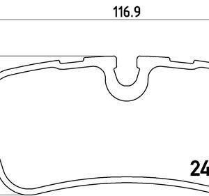 FREN BALATASI ARKA DISCOVERY 3 4 L319 R.R 3 VOGUE L322 R.R SPORT I L320 SFP500021-LR019627-LR134696