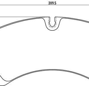 ÖN BALATA VW TOUAREG 6.0 W12- 5.0 R50 TDI 04 10 14 CAYENNE 02 10 14 PANAMERA 09
