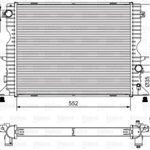 MOTOR SU RADYATORU LAND ROVER DEFENDER L316 L317 DT244 DT224 07 16 PCC000670